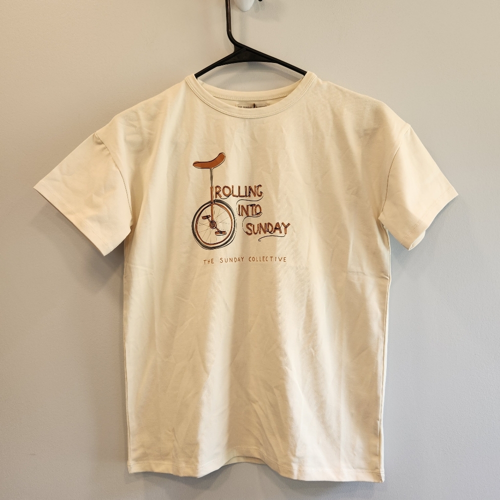 The Sunday Collective Kids NWT Trolling Into Sunday Graphic Tee